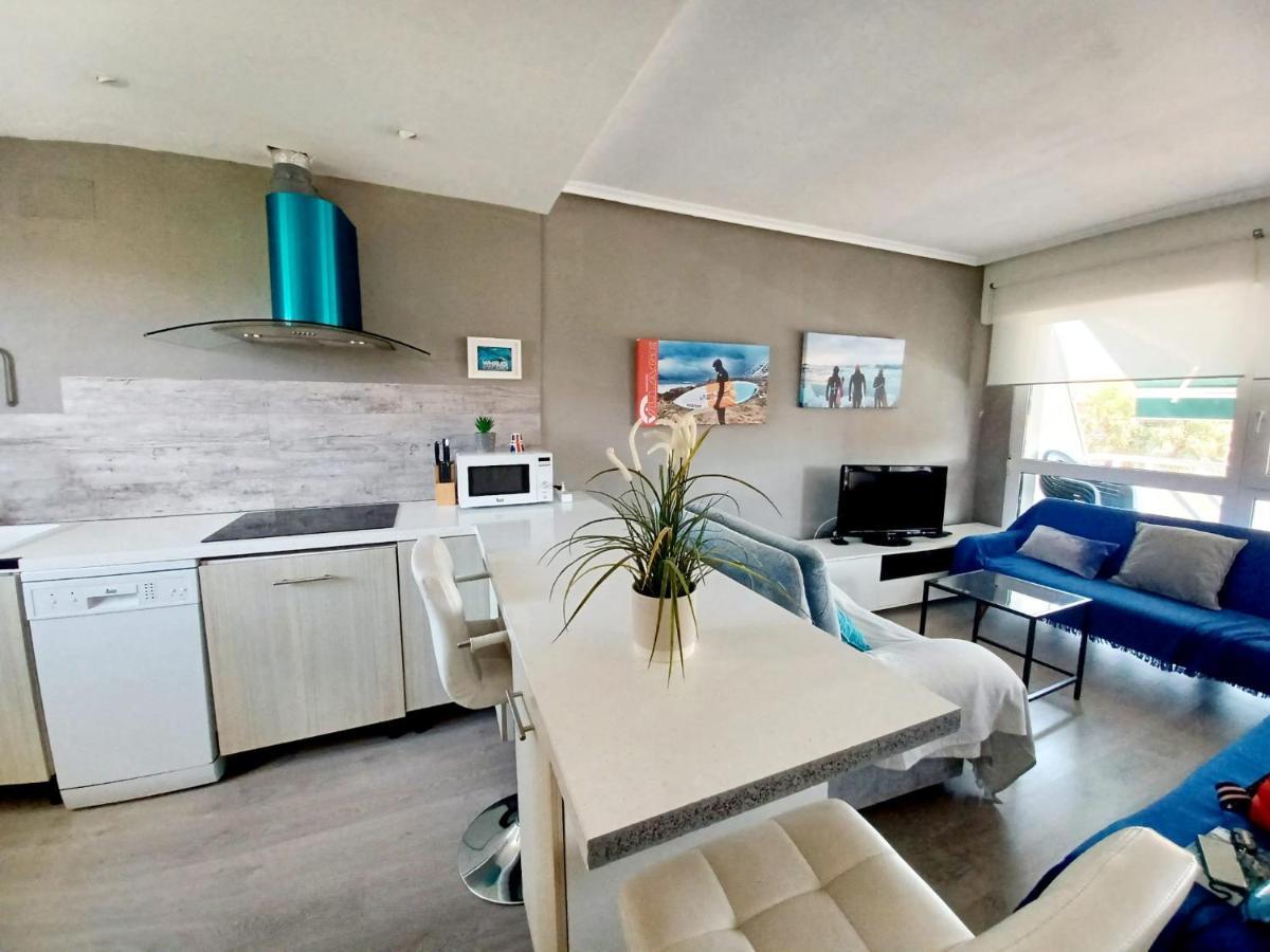Apartament Duplex Con Piscina Muy Cerca De La Playa Santiuste Zewnętrze zdjęcie